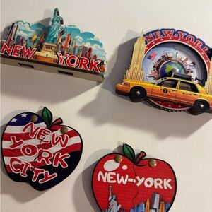 New York City Themed magnets set